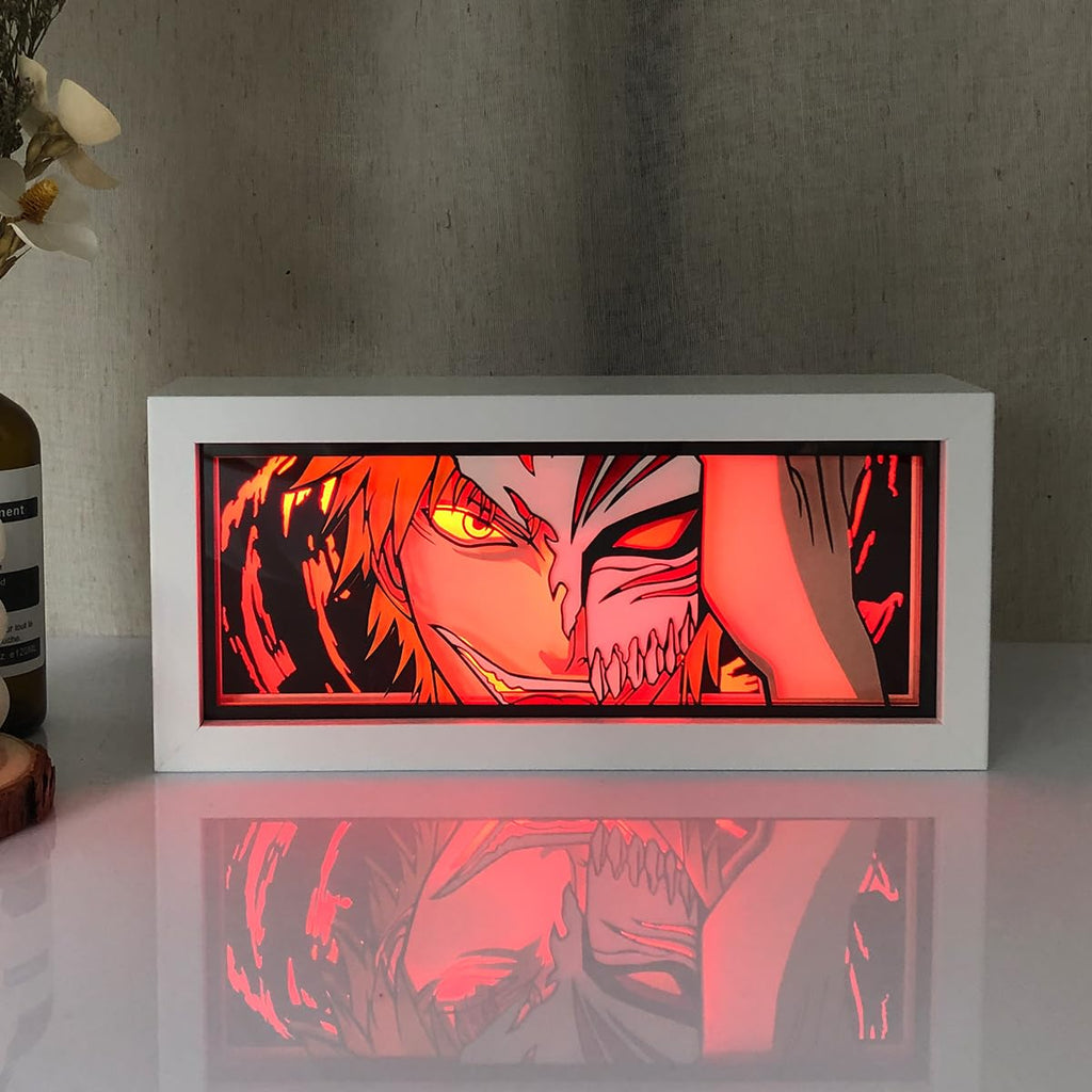 Zoro 3D Layered Paper Light Box – LED Anime Decor